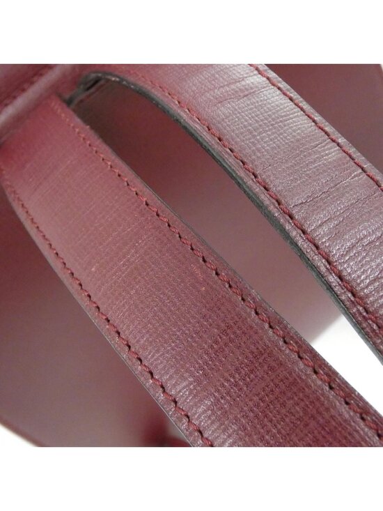 Cartier Vintage Backpack Burgundy